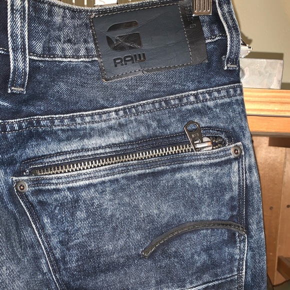 G-STAR RAW Attacc Straight Jeans Dark Aged Denim - Picture 4 of 14